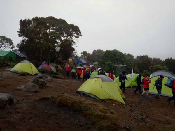 the human trail from machame to shira