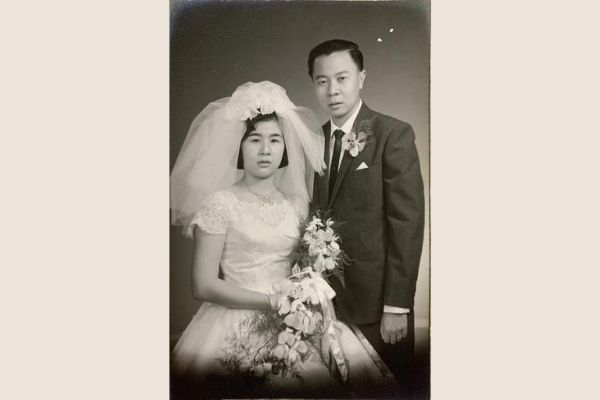 My grandparents on their wedding day.